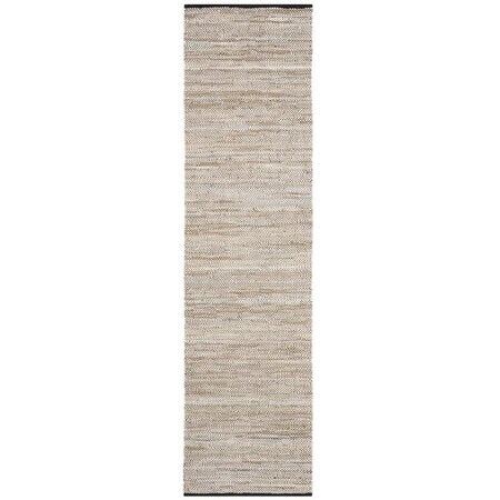 Safavieh Vintage Leather Hand Woven Accent Area Rug, Beige - 2 ft. 3 in. x 4 ft. VTL104B-24